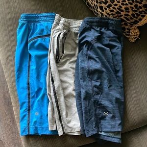 Bundle of mens lululemon atheltic shorts